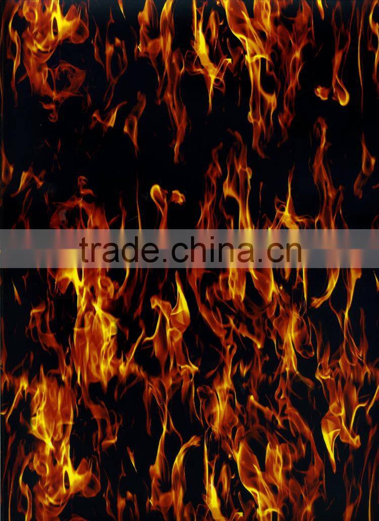 Factory Outlet Dazzle Graphic No.DGMA133-1 Wild Fire Pattern Water Transfer Film Printer Hydro Dipping Film