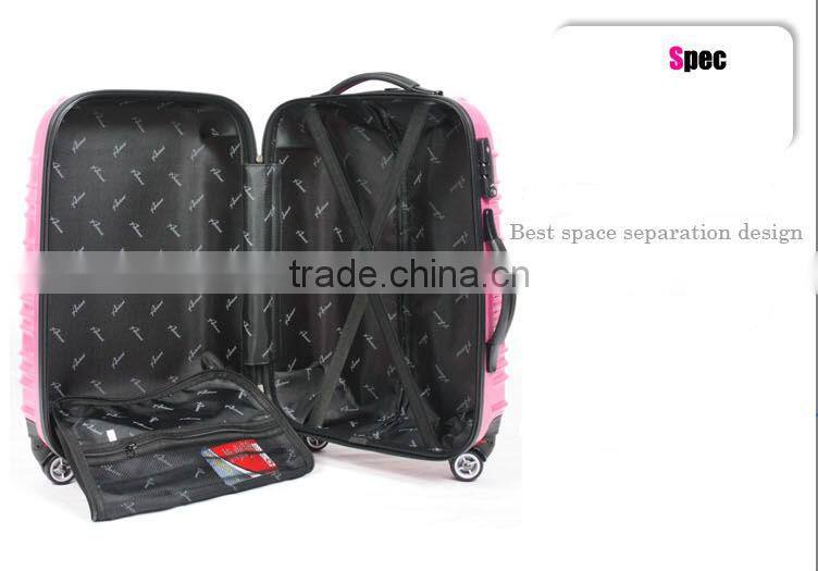 Eminent abs pc luggage bags set,travel luggage bags, abs trolley luggage