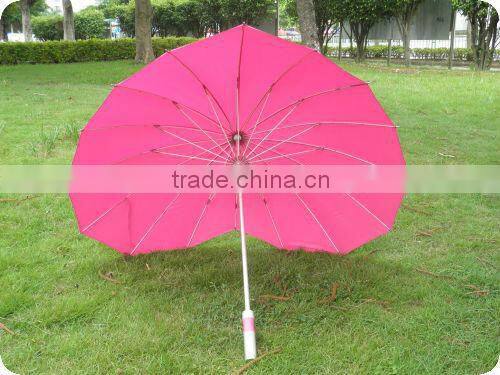 2013 first-class love heart shape special umbrellas for promotion
