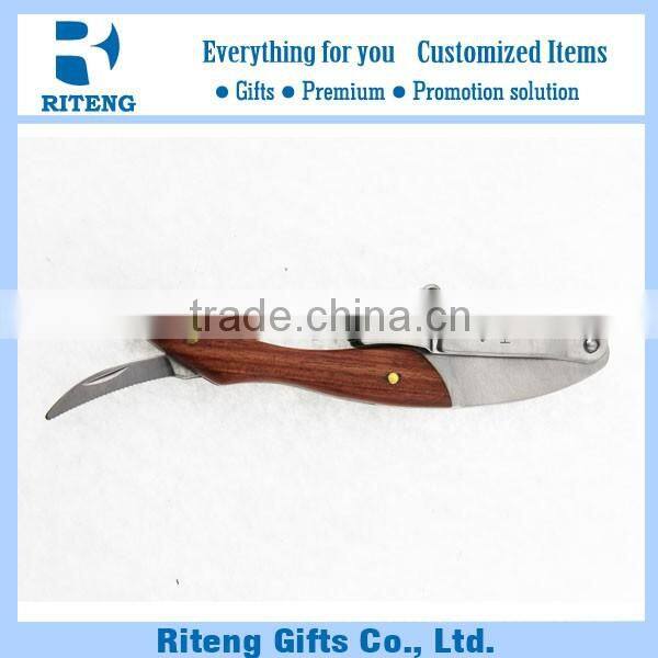 Classic Stainless Steel Wood Handle Opener