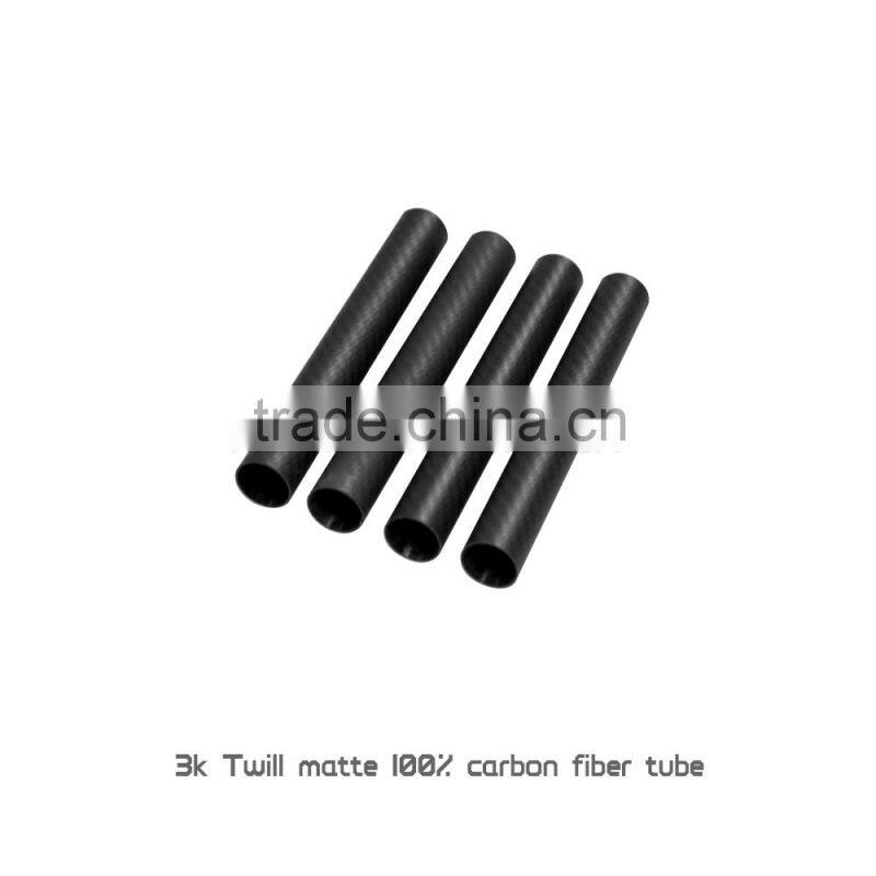 Multirotor / UAV 40*38*500mm 3k Professional Pure Carbon Fiber Twill Matte Weave Round/Square Tube