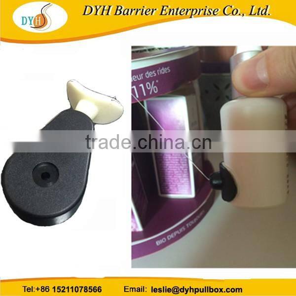 Durable burglar-proof retail display security pull box for ring