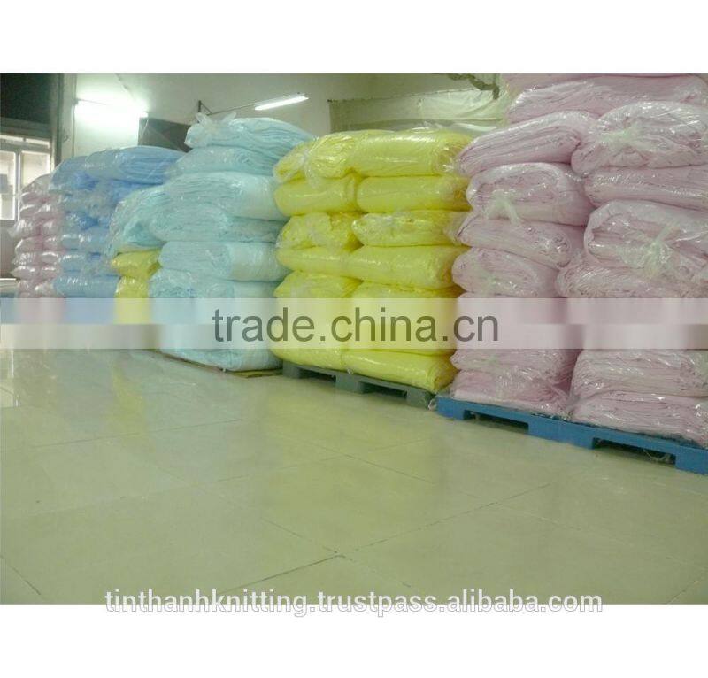 95% Cotton -5% Spandex Single Knitted Fabric - Rose