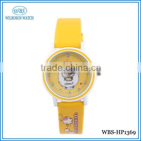 Promotional cheap kids watch with MOQ 500pcs