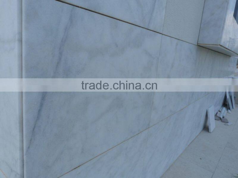 Turkey white marble wall and floor tiles