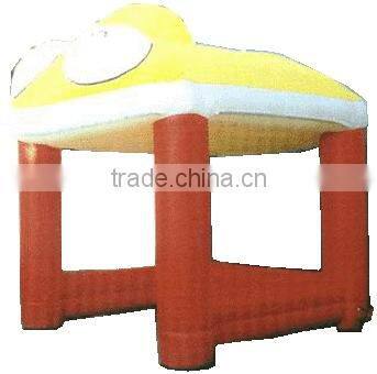 Customized inflatable soccer goal for sale