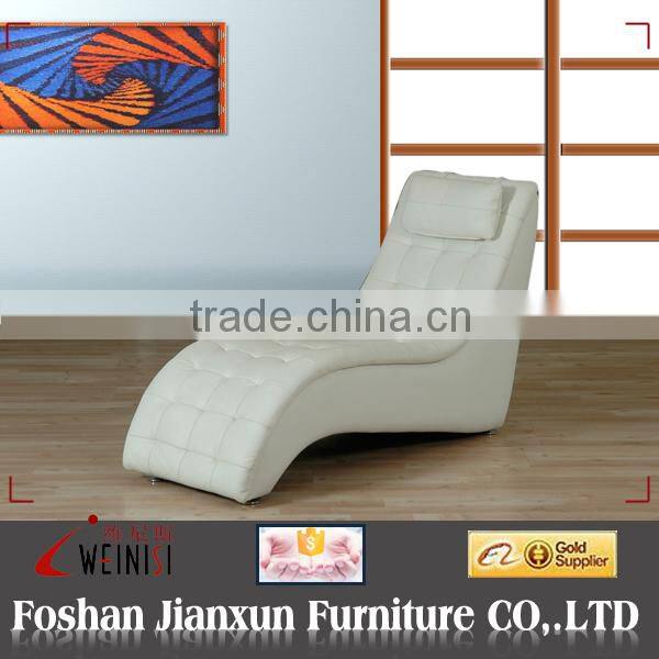F024 white leisure chair modern leisure chair white leather chair