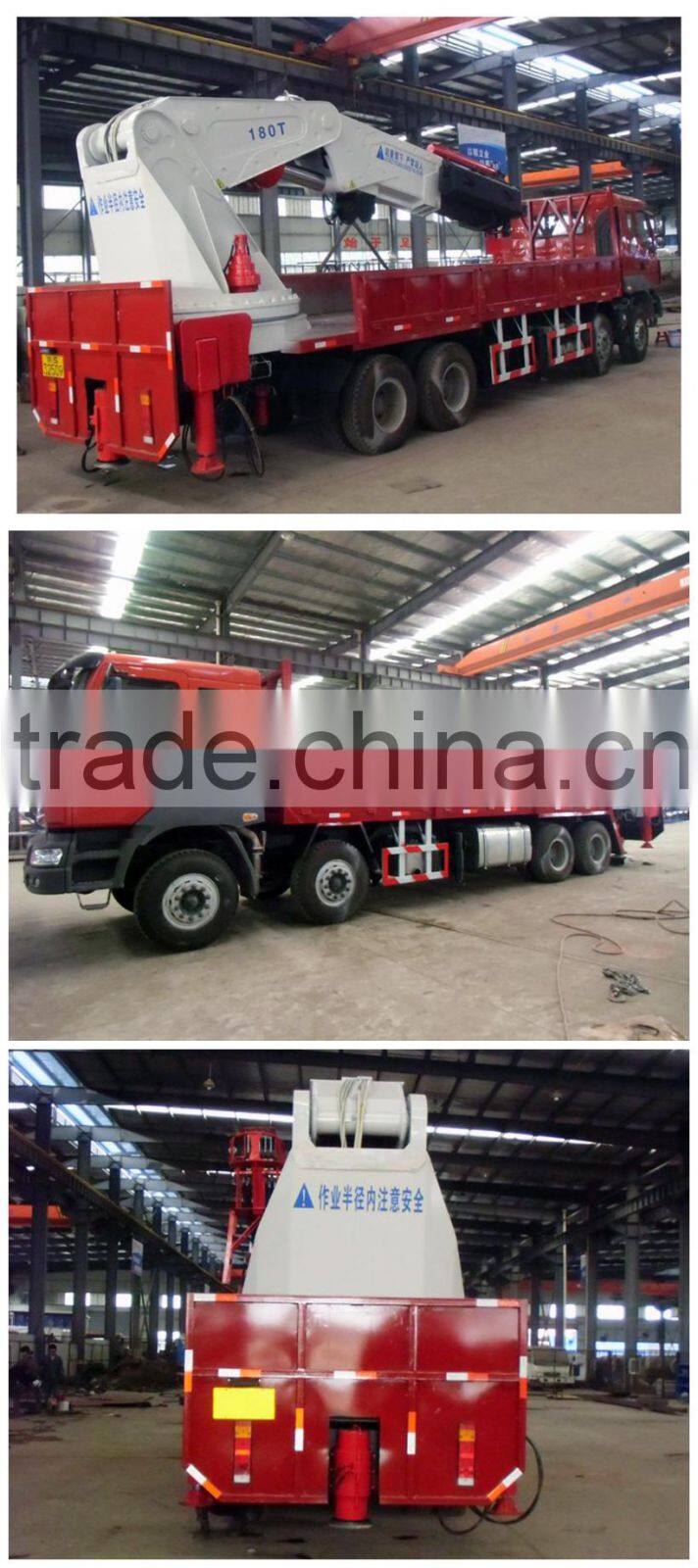 2016 New 160-180T howo High altitude lorry crane factory the lowest price