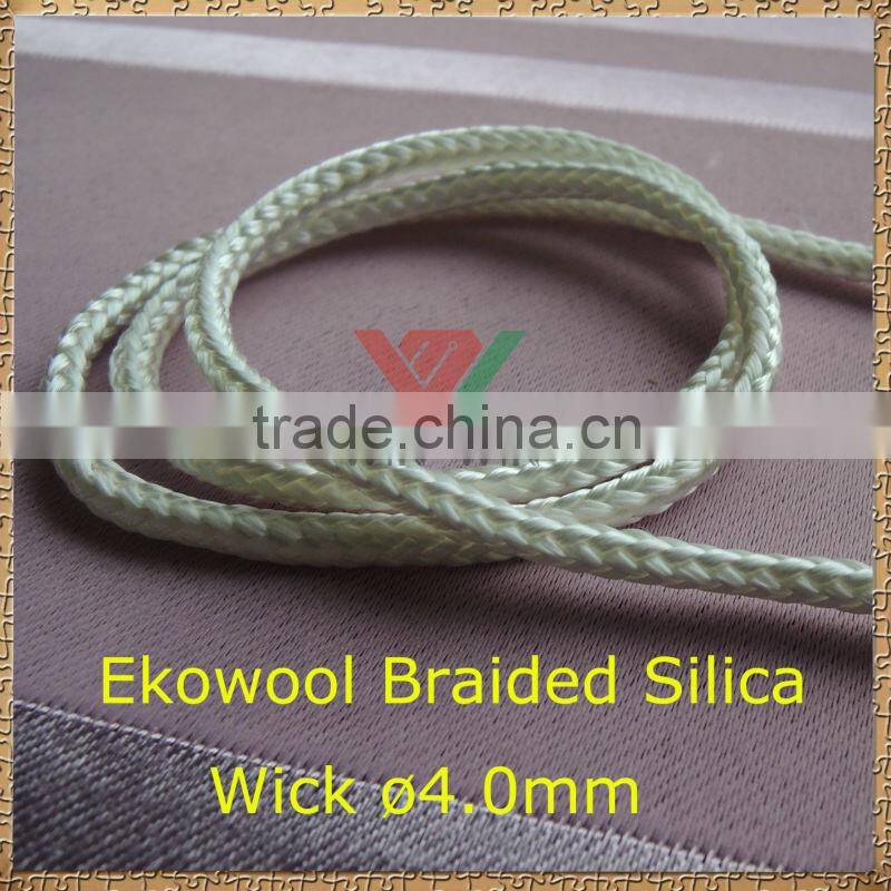 Top Selling 1.0mm Braided Ekowool Silica Cord