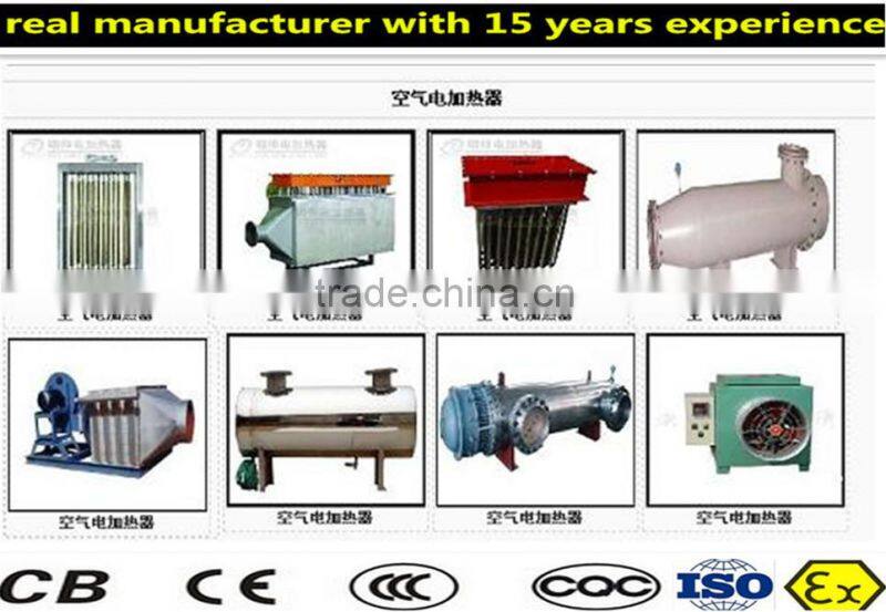CE certificate natrual Gas duct/ electric industrial Heater