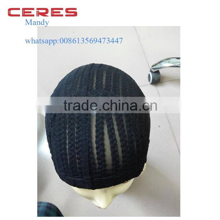 2016 new hot selling in USA synthetic braided wig cap large number in stock