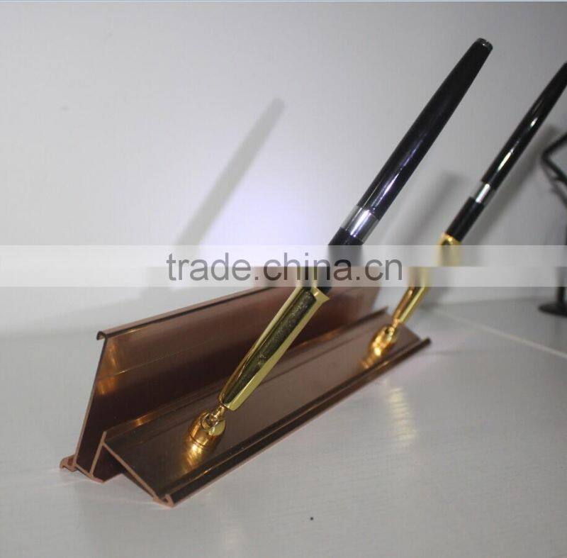 Nameplate Sign holder with pens