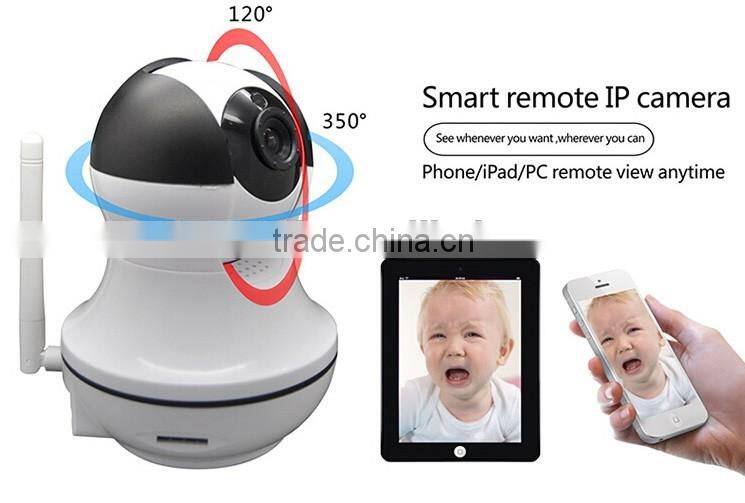 Home 64G Memory Card Wireless IR HD 1080P IP Camera WiFi with Two Way Audio Pan Tilt Zoom