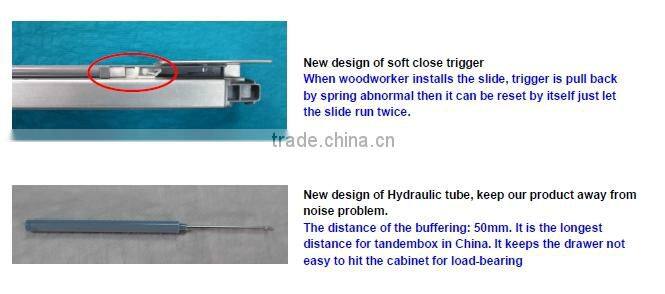 bottom mount ball bearing drawer slide factory