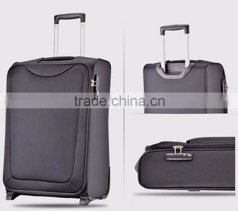 Lightweight Traveling Soft Trolley Luggage Cheap Luggage Good Quality