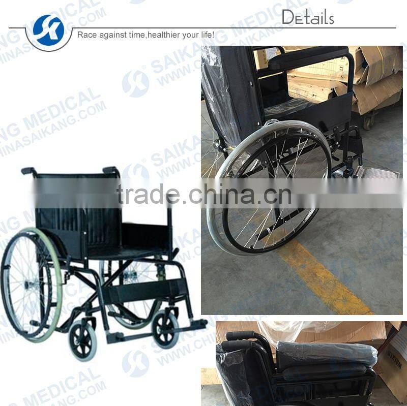 SKE104-1 Steel wheelchair