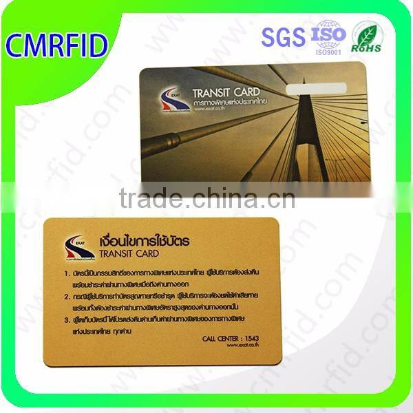 Both Color Side Cute Plastic card rfid card