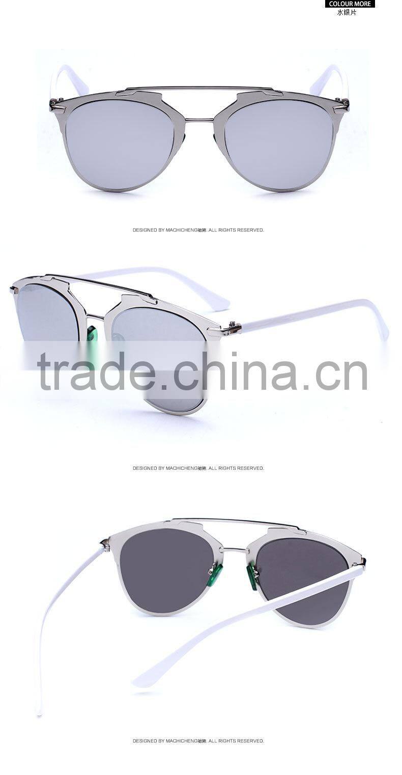Latest personality fashion sunglasses, dazzle colour sun glasses for women