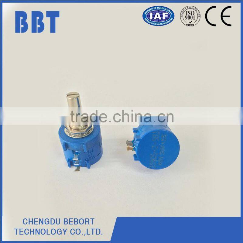 68S series 3590S multi-turn wirewound precision precision sensor potentiometer with ISO