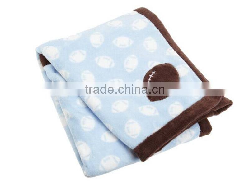 2015 winter hot sale 100% polyester baby blankets