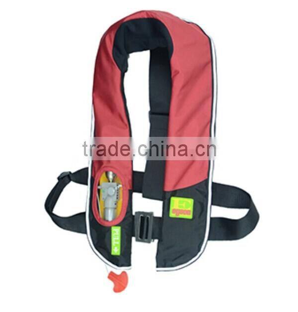 top quality new fashion portable nylon lifejacket automatic wholesale