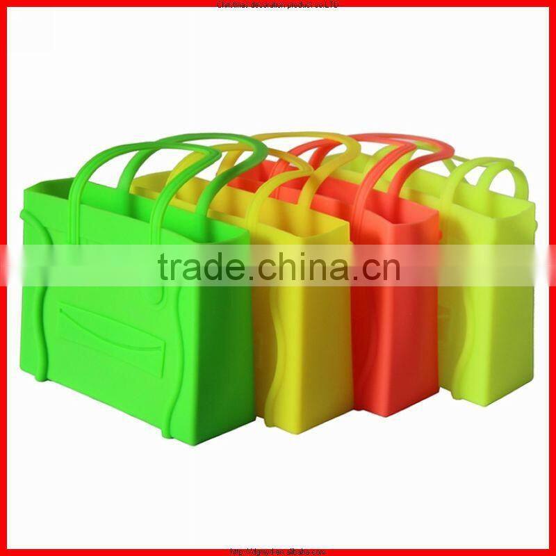 Chinese manufacturer silicone tote bag silicone stylish woman shoulder bag