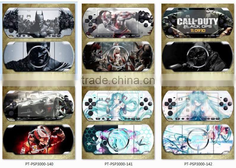 Sticker Design China Suppliers Decal Vinyl Skin Sticker For Sony PlayStation Portable For PSP 3000