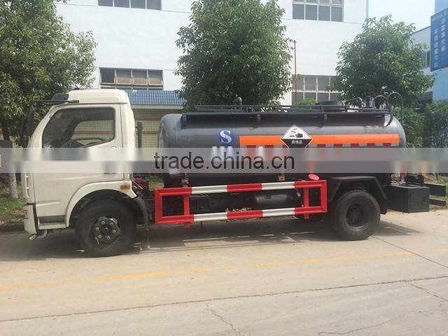 4x2 dongfeng 9000L chemical liquid tank truck dimensions