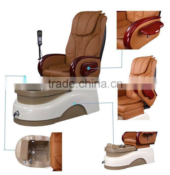2015 Pedicure manicure set spa chair no plumbing