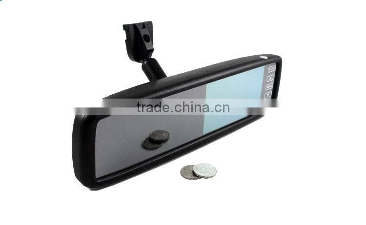 Wire free wireless reserving camera rearview car mirror special bracket