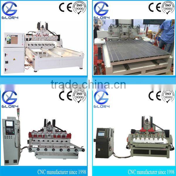 12 Heads 4 Axis 3D Rotary CNC