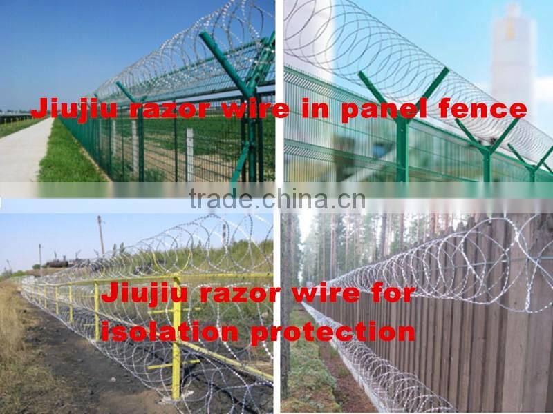 Anping stable quality Barbed razor barbed wire good price