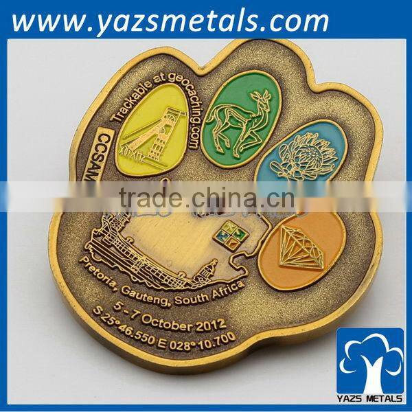 High quality metal custom sovereign coin