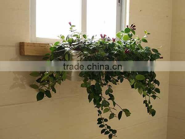 Adjustable metal bracket for single window box 18" to 27"