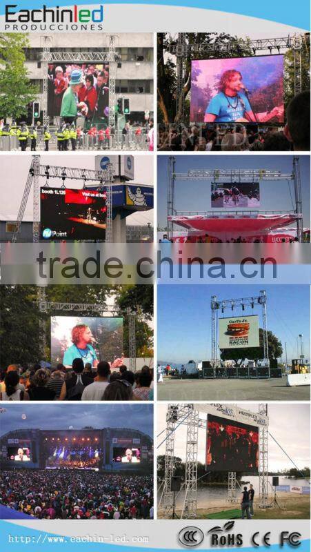 SMD P6.25 Outdoor Rental Giant Screen LED