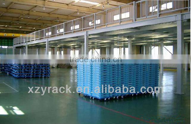 Steel platform warehouse system