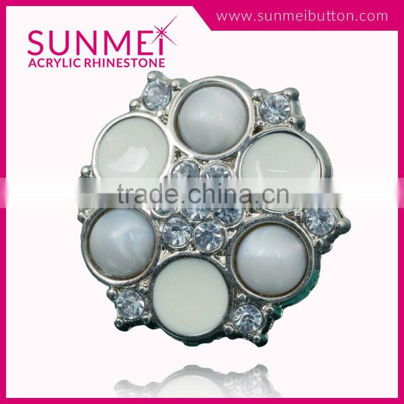 Fashion Rhinestone Pearl Embellishment for Dresses