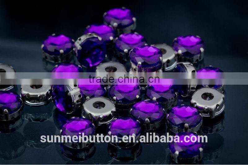 Flat back Crystal Rivoli Acrylic Rhinestone