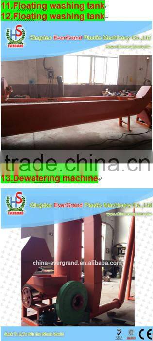 plastic flakes friction machine