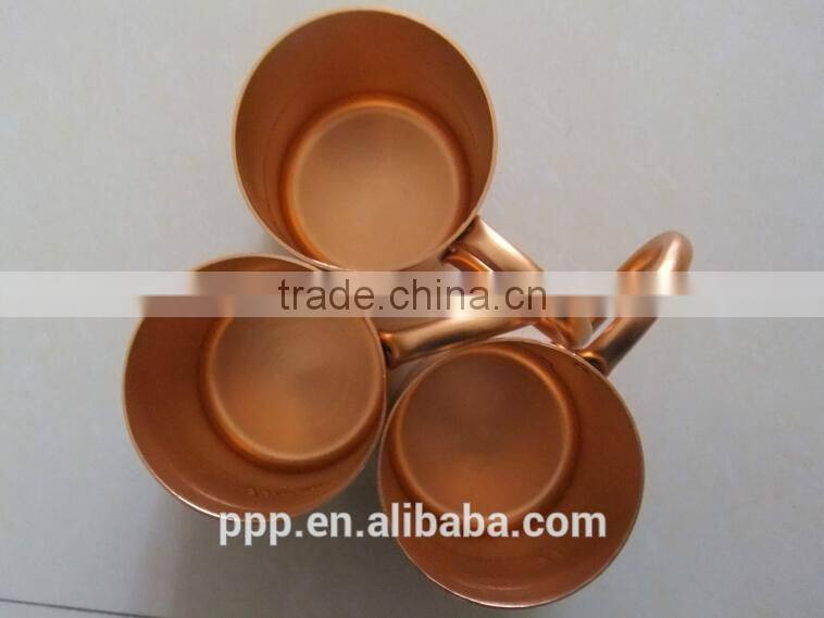 Aluminium electrolysis mug/ bar popular mug/ ecofriendly material beer cup