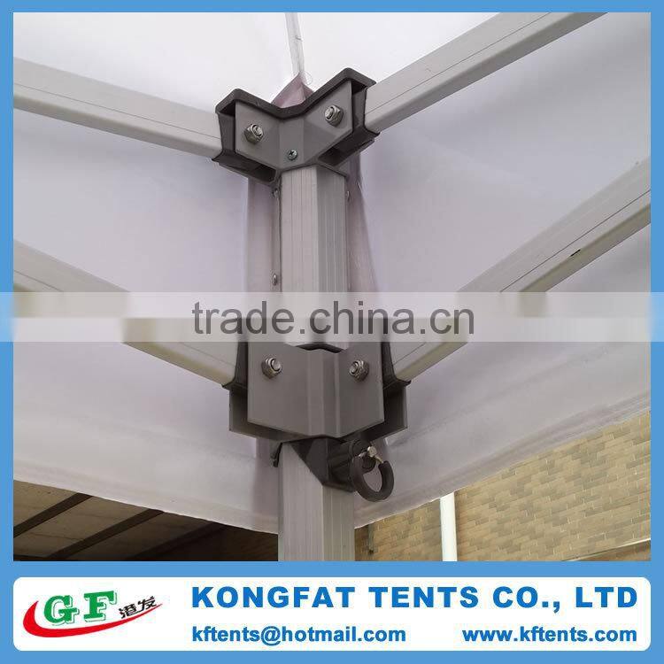 Outdoor 3x3m heavy duty 50mm hexagon aluminum pop up folding gazebo