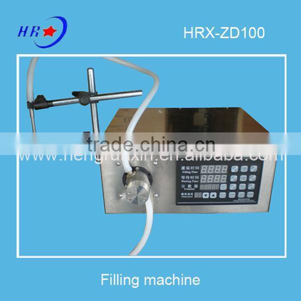 HRX semi-automatic filling machine for different container candles with 1 filling head