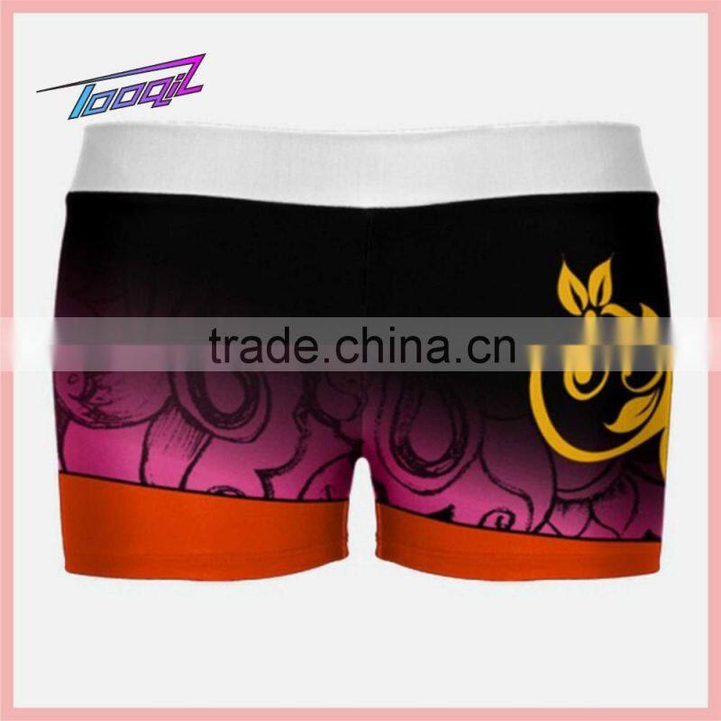 China graphic Cheerleadering practice shorts