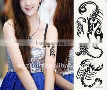 New arrived wholesale fancy decorative craft custom made elegant popular flower hair sticker
