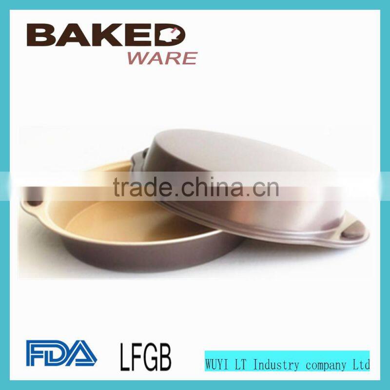 cake decorations Round Cake pan Baking Pan with silicone handle