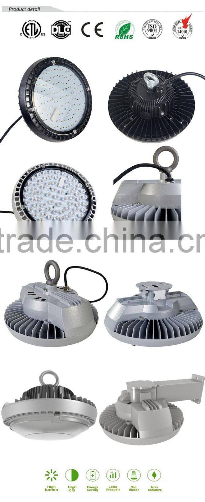 DLC etl listed led high bay china,led high bay ip65,100W led low bay retrofit
