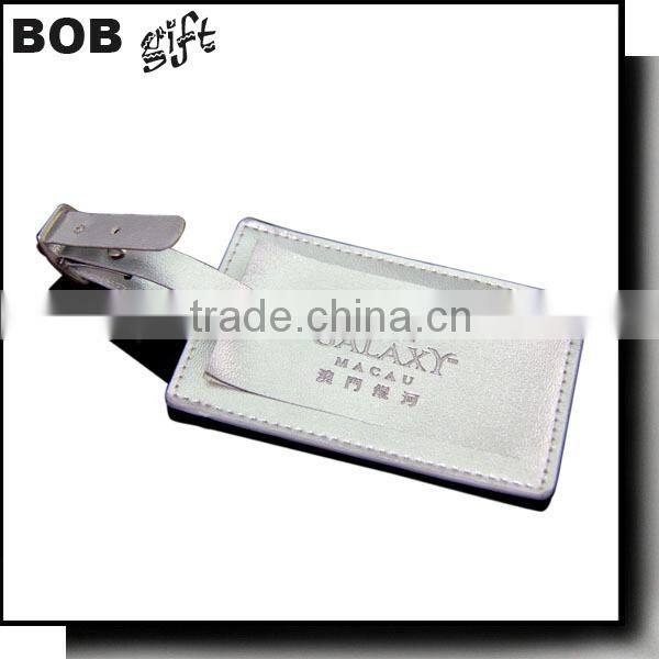 2014 new design Good Quality Leather Luggage Tags For Promotional