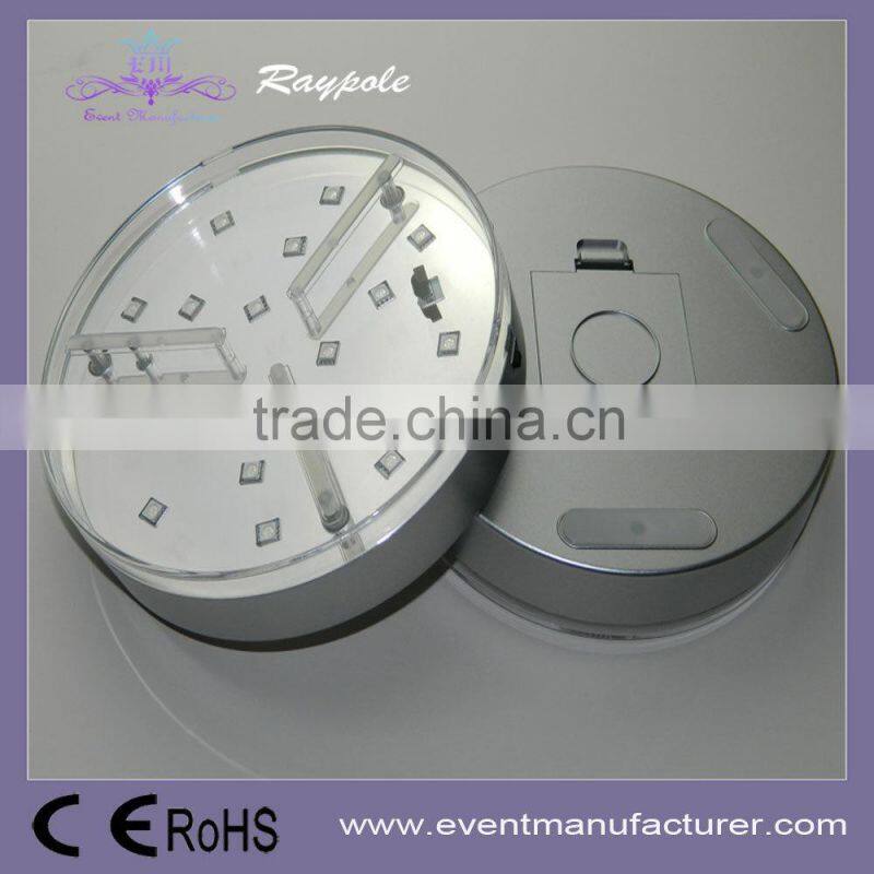 15CM Wedding table centre decoration RGB Led Centerpiece Light Base