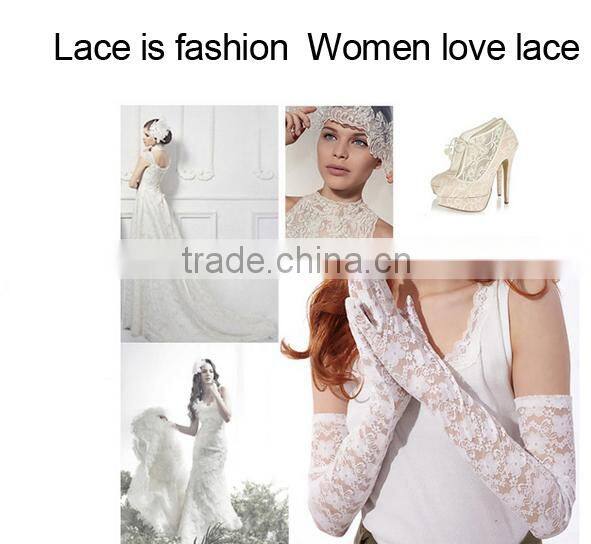 Sun Protection Women Summer Driving Black Cheap Lace Gloves