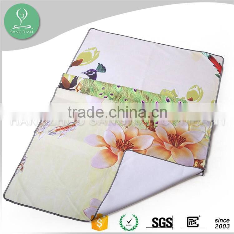 Wholesale Yoga Towel Printed Non-Slip Microfiber Yoga Hand Towels